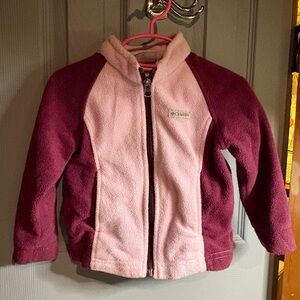 Columbia Kids Jacket - Pink and Burgundy
